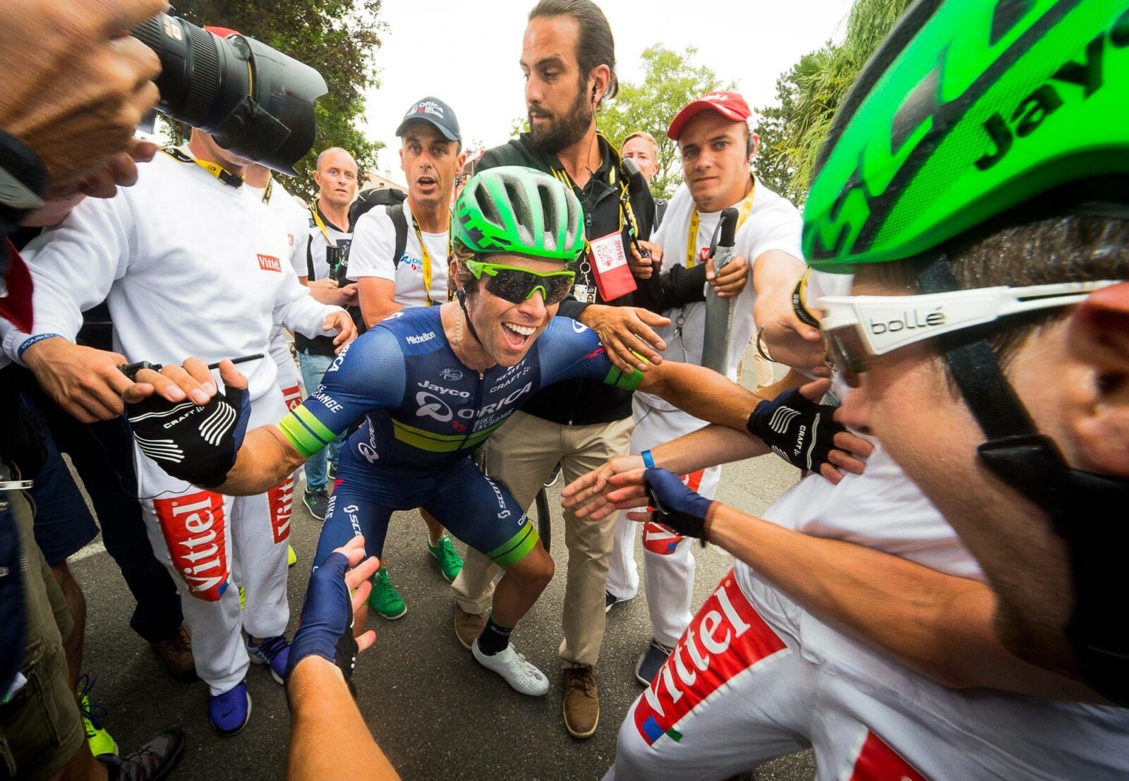 Simon Gerrans is the only rider to have ever backed up to win both events, achieving the feat in 2014. Image: GPCM